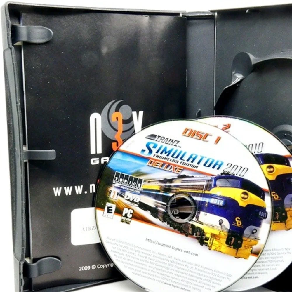 Trainz Simulator 2010 Engineers Edition Deluxe PC DVD-ROM Game With Manual